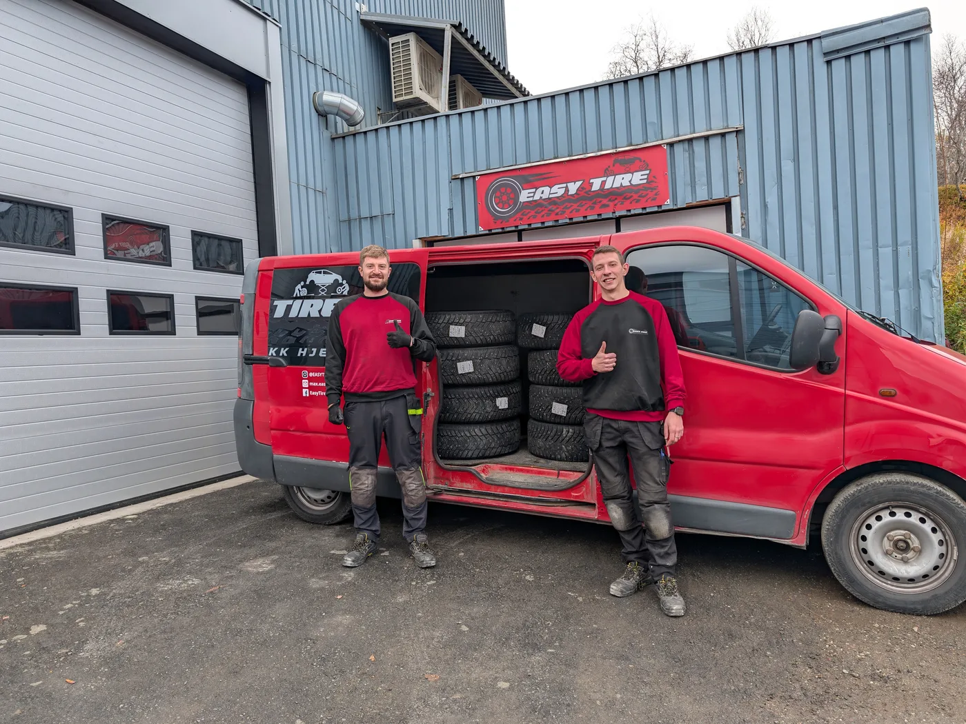 EasyTire-teamet i Tromsø